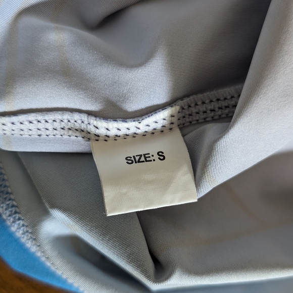 Skinz Gear purple and blue racer back tank top size small - Picture 6 of 7